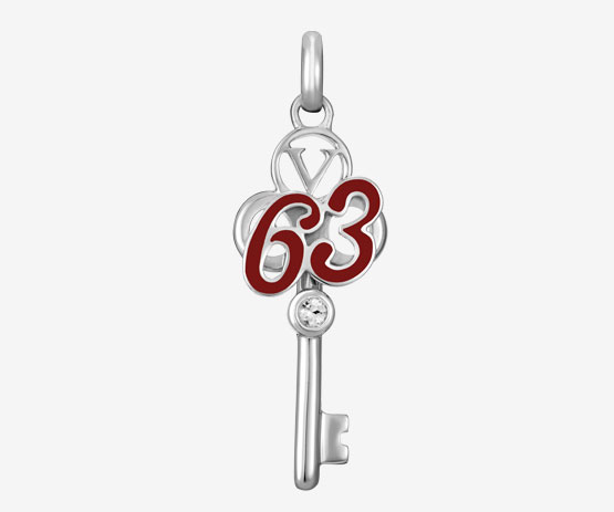 Victory Key Pendant 63-Red