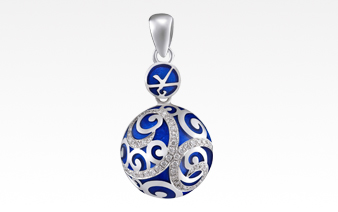 The Scent of Love Pendant-Blue