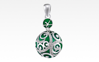 The Scent of Love Pendant-Green