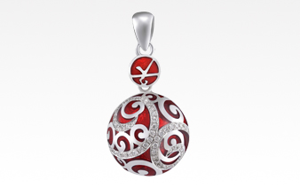 The Scent of Love Pendant-Red